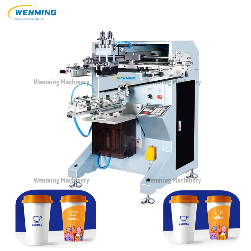  Cup Screen Printing Machine