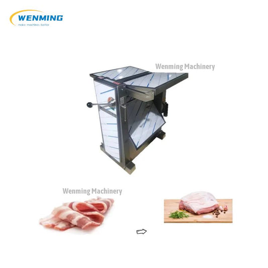 Meat Skin Slicer Machine