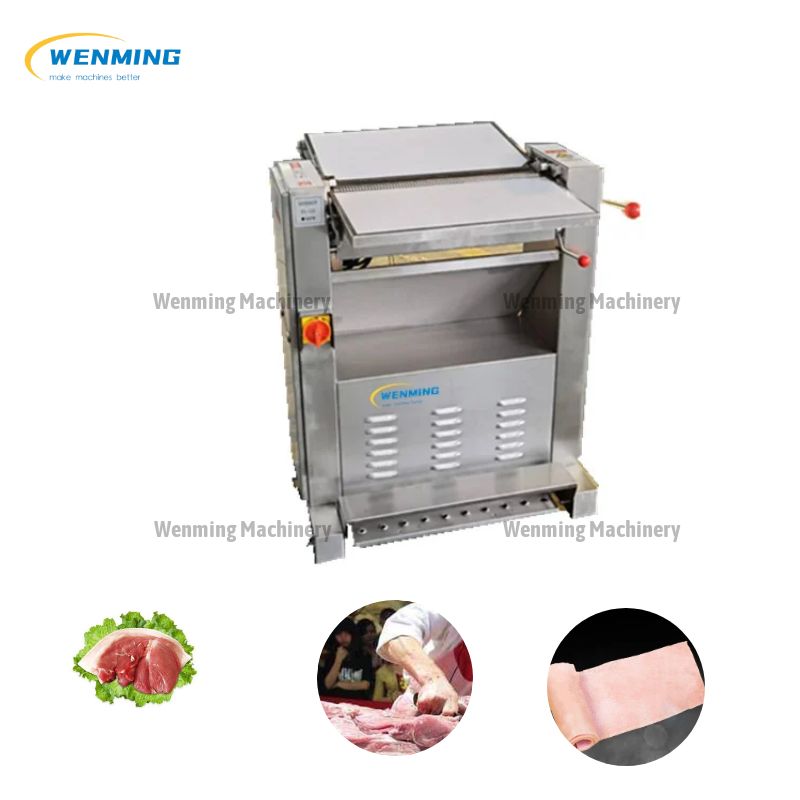 Meat Skin Cutting Machine