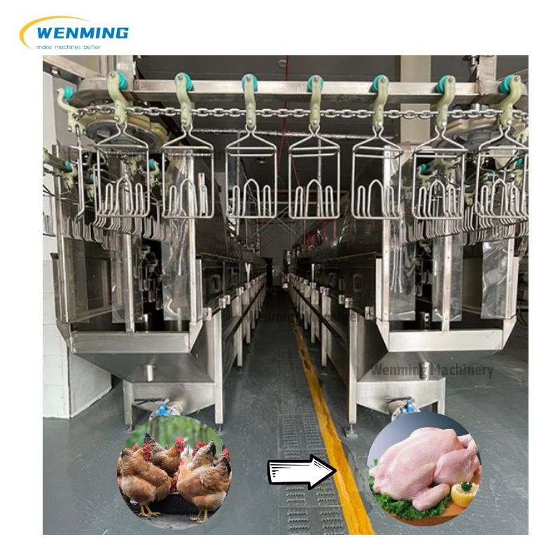 Commercial Stainless Steel Automatic Poultry Slaughtering Machine Comp ...