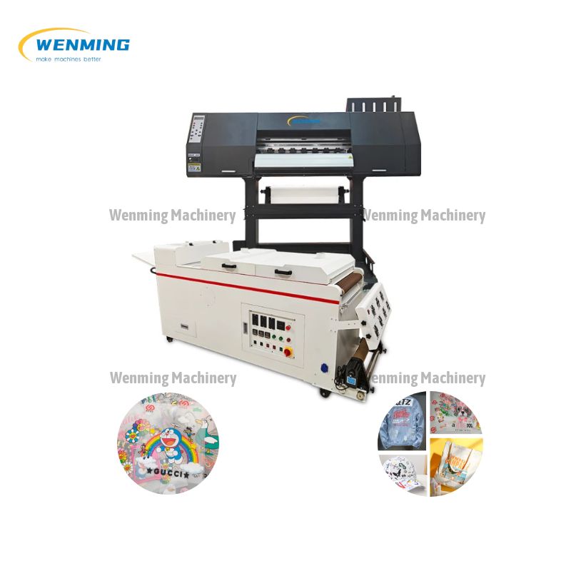 Four-Head White Ink T-Shirt Graphic Printing Machine