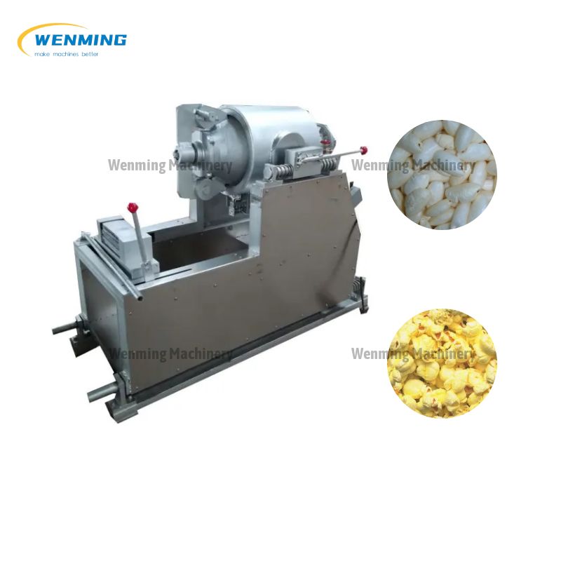 High-quality Popped Rice Cake Machine Puffed Corn Extruder&Corn Puff M ...