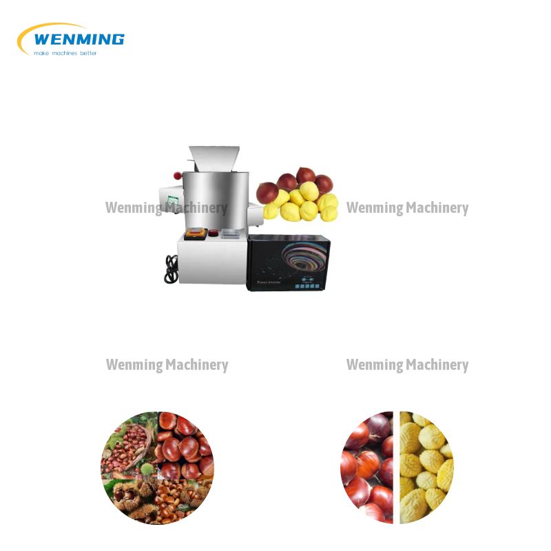  Automatic Chestnut Skin Remove Machine 