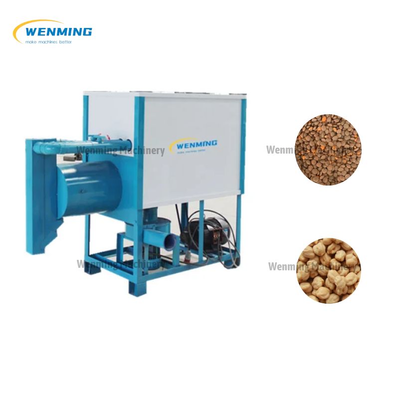 Chickpea Peeling, Kneading And Splitting Machine