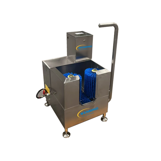 Round Brush Shoe Cleaning Machine