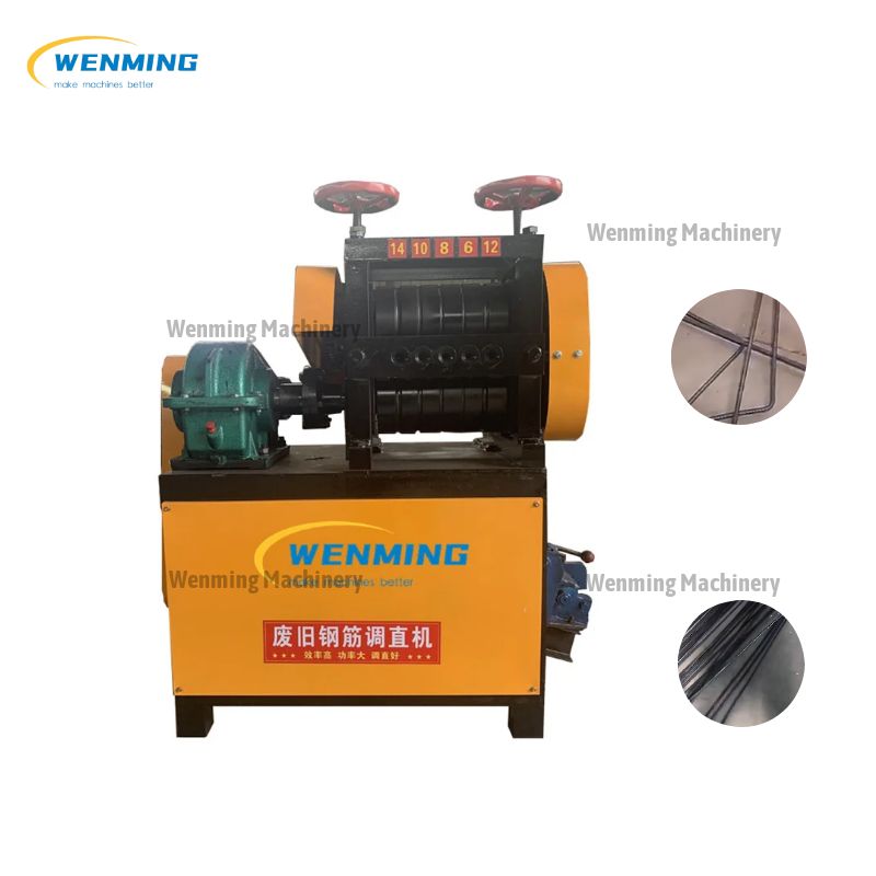 Portable Rebar Straightening Machine