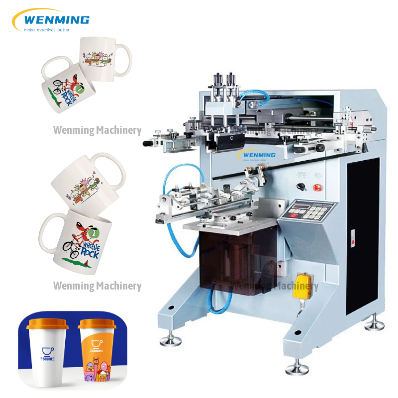  Screen Printing Machine For Cups 