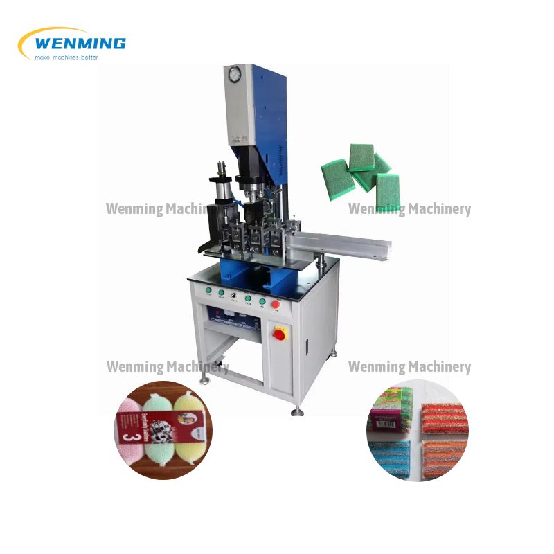 Sponge Cloth Scrubber Cutting Machine