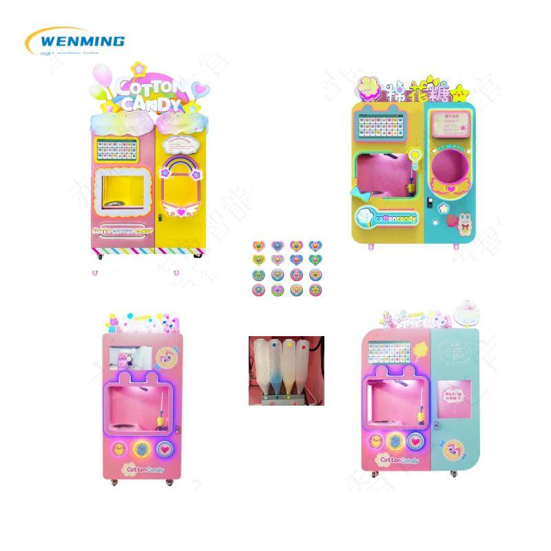 Commercial Fancy Self-Service Cotton Candy Machine