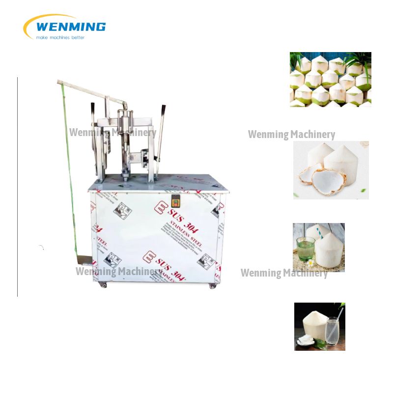 High Productivity Semi-automatic Green Coconut Peeling Machine Cost-ef ...