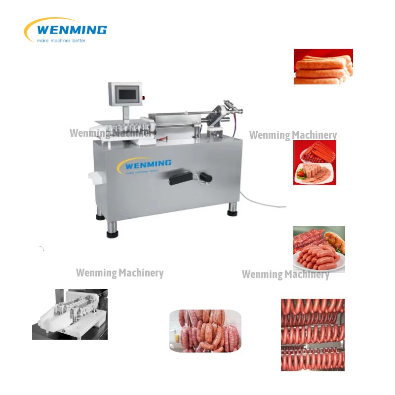 Vacuum Twisted Sausage Production Equipment Machine