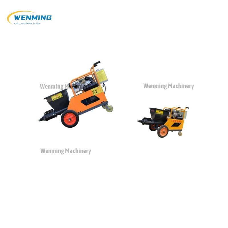 Cement Mortar Wall Plastering Machine