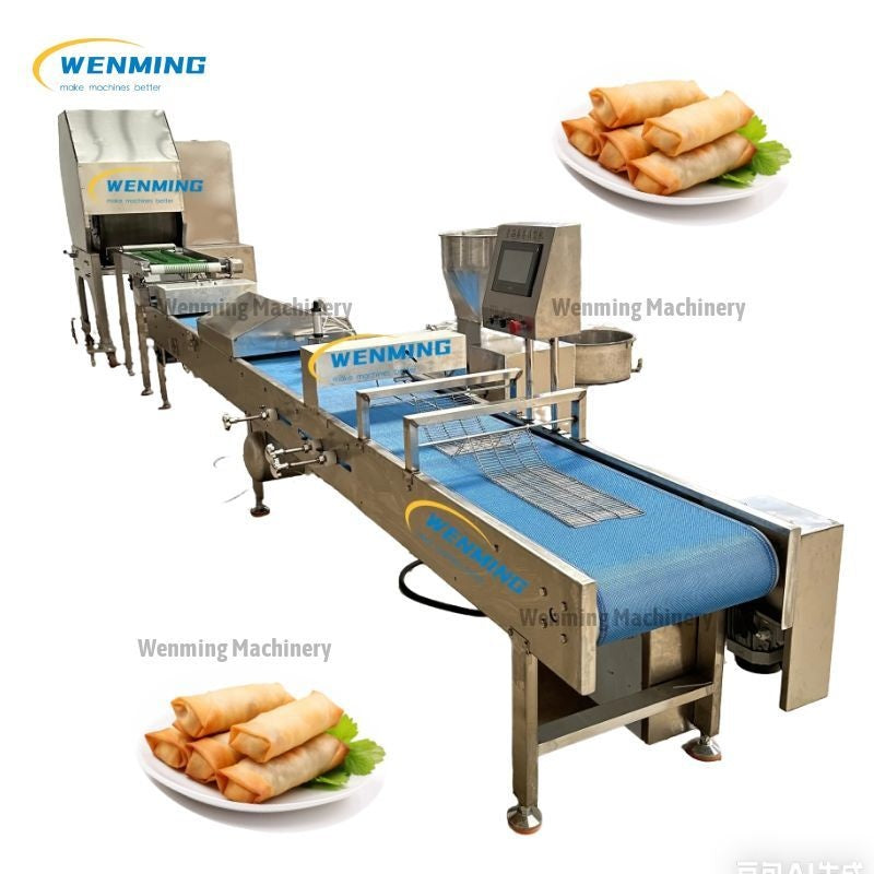 Spring Roll Machine Filling and Forming