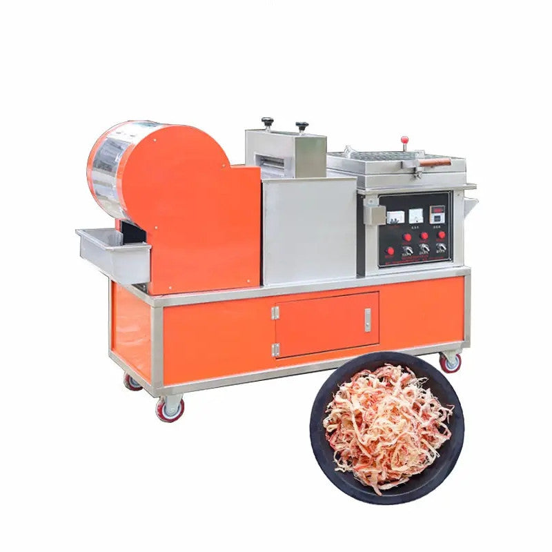 Fish Squid Baking Shredding Machine 