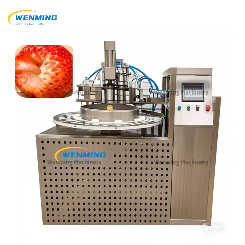 Strawberry De-Calyx Machine