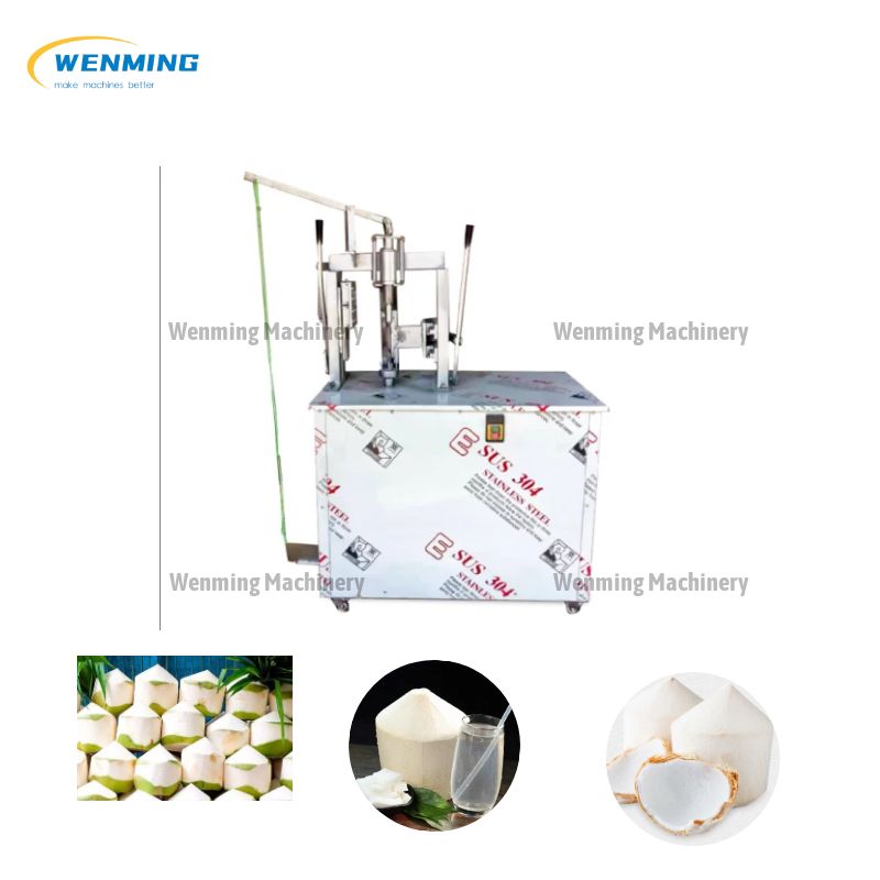 Tender Coconut Peeler Cutting Equipment