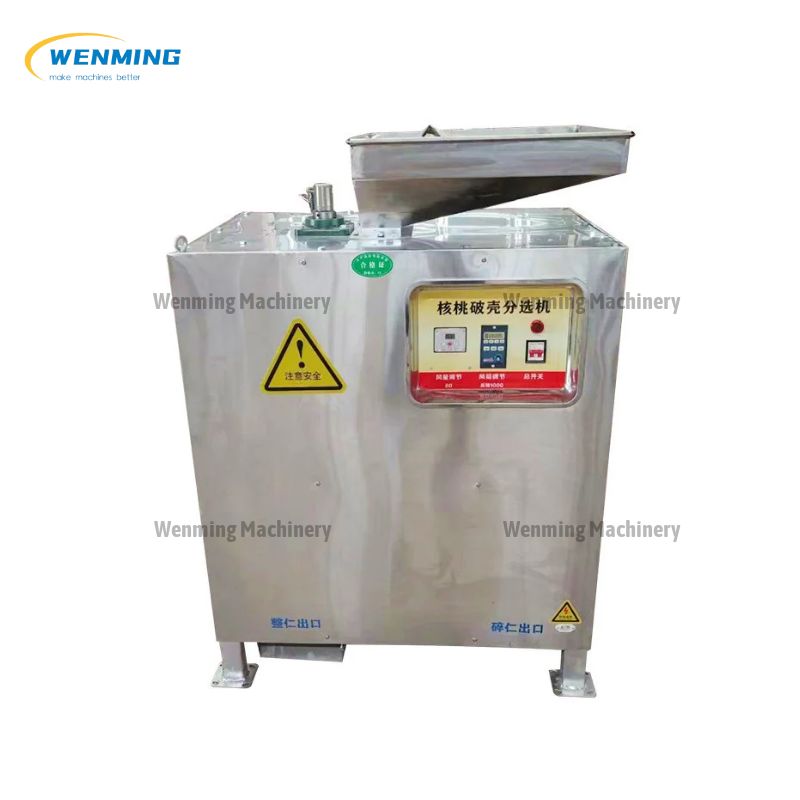 Dried walnut shelling machine