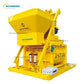 Twin shaft concrete mixer