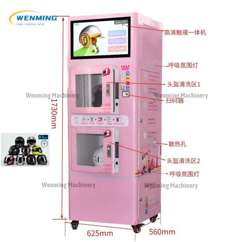 Helmet Dry Cleaning Machine