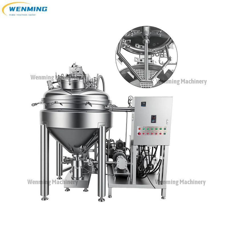 Vacuum Emulsifier Homogenizer