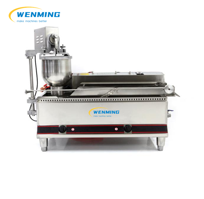 Fully automatic double row donut machine