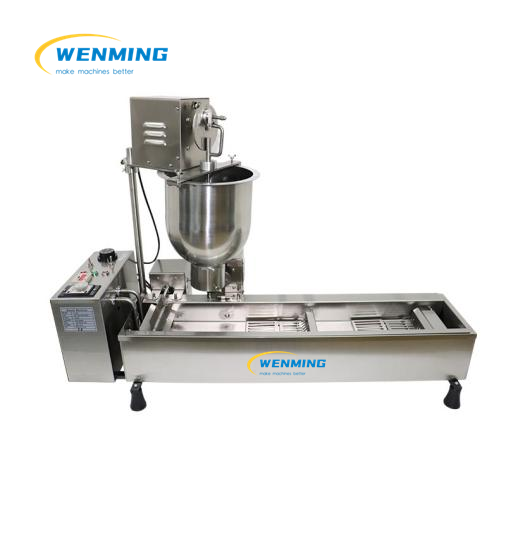 Fully automatic double row donut machine