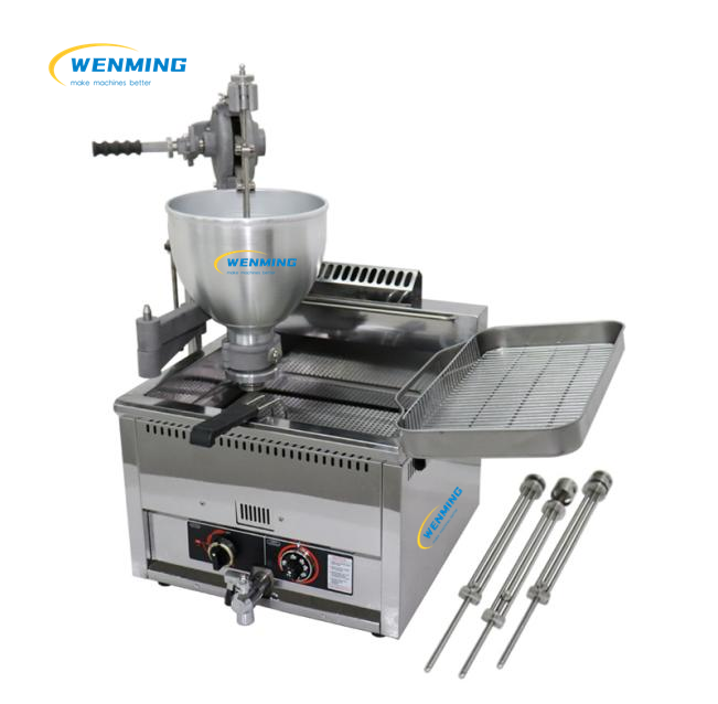 Single row donut machine