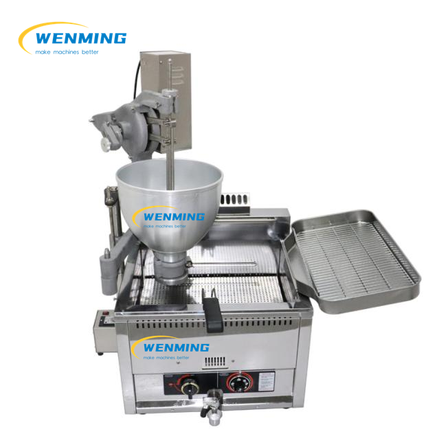 Fully automatic double row donut machine