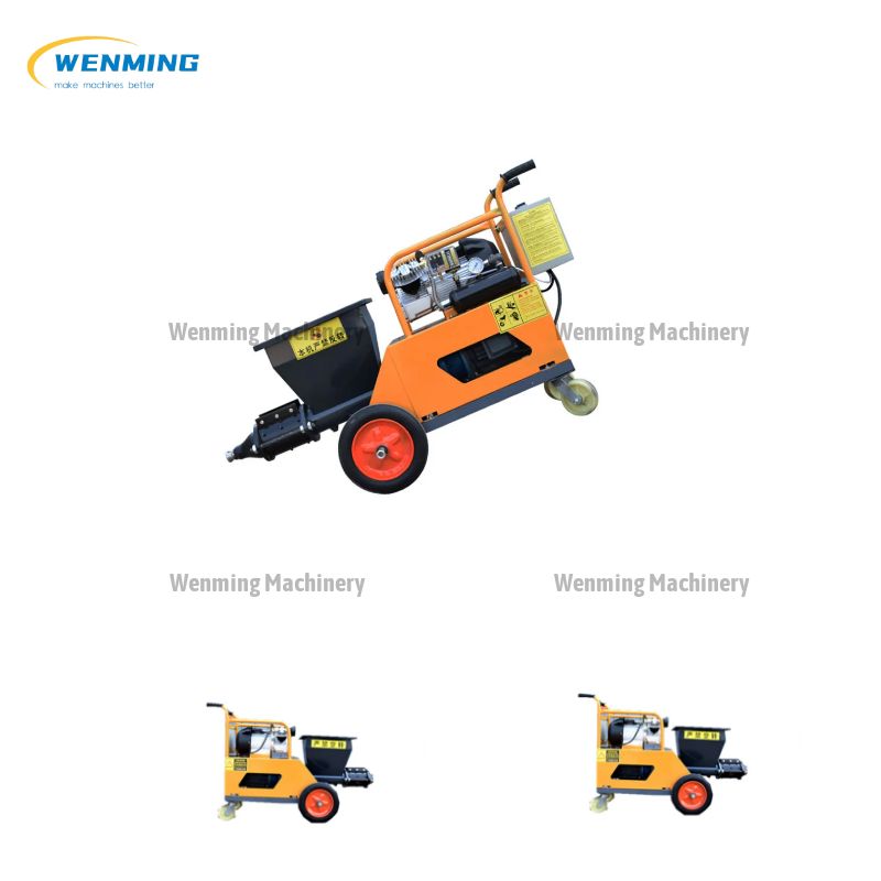 cement plastering machine 