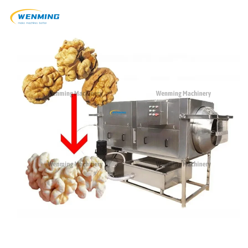 Walnut Kernel Skin Peeler Remover Machine