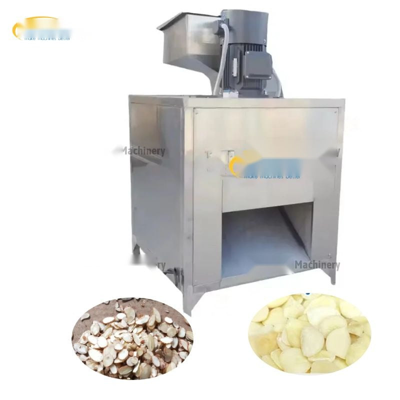 Máquina automática cortadora y rebanadora de almendras y pistachos de venta caliente suministrada por fábrica