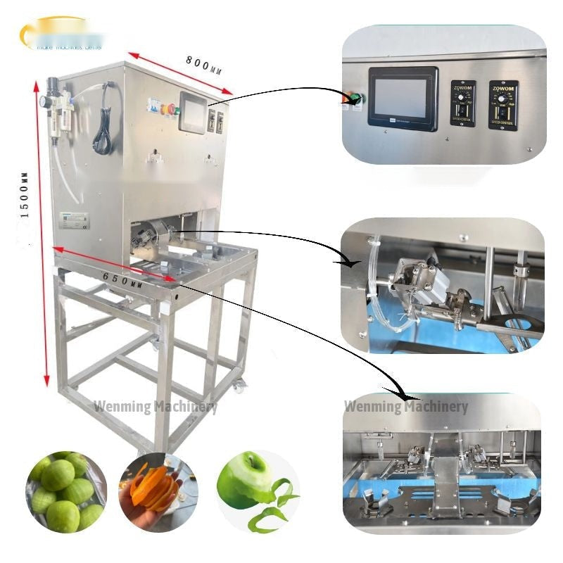 Commericial apple skin remover machine for sale