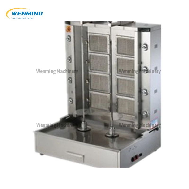 gas doner kebab making machine