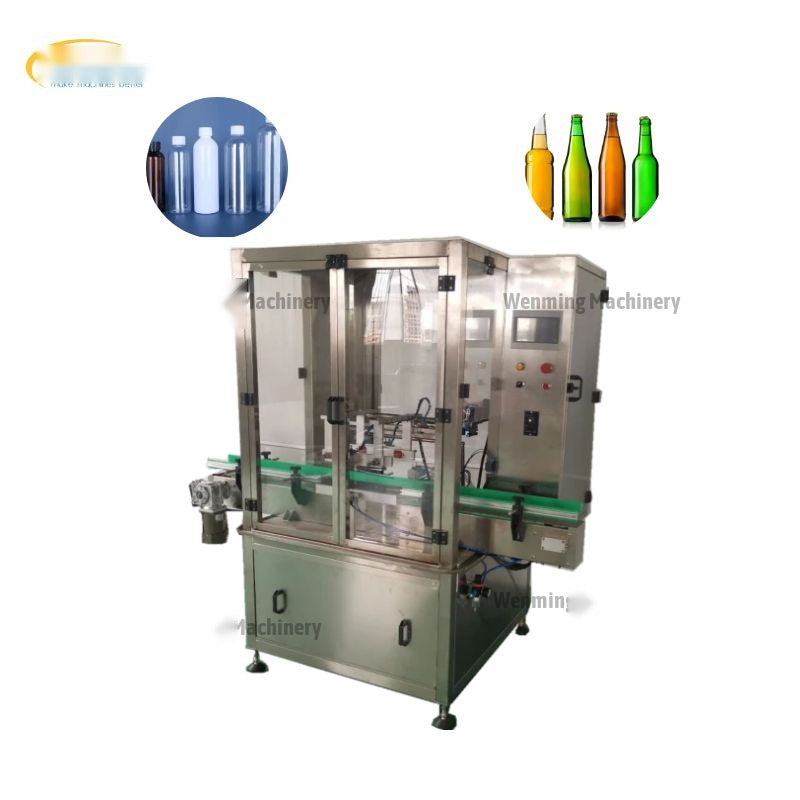 Lavadora de Garrafas Automática Rotativa Industrial Eficiente à Venda