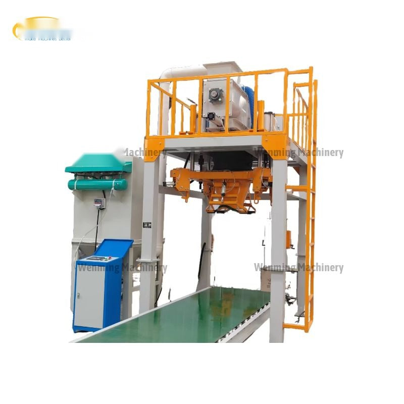 Línea industrial automatizada de ensacado para trigo con paletizado en venta