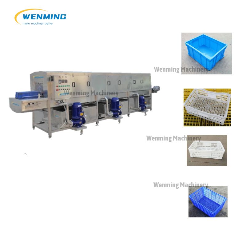 Industrial Automatic Vegetable Basket Cleaner Machine hot sale – WM ...