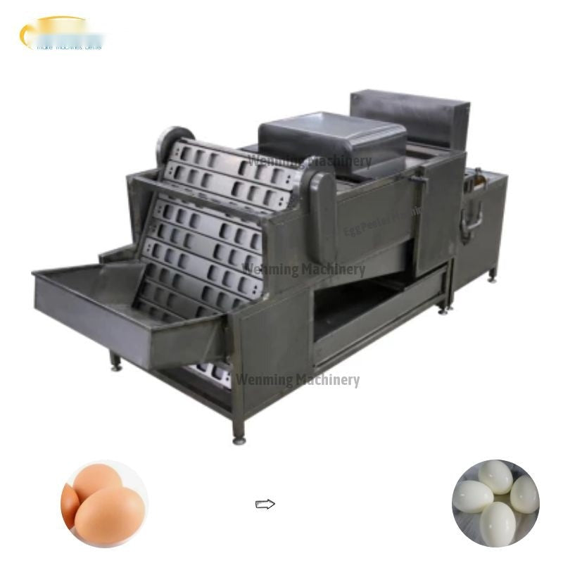 Automatic Boil Egg Shell Remover Machine for Egg Processing Plant