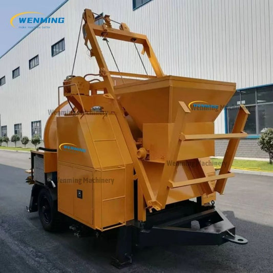 Trailer Concrete Pump Mixer