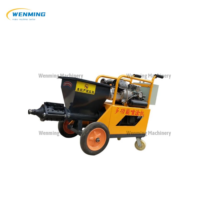 cement plastering machine 