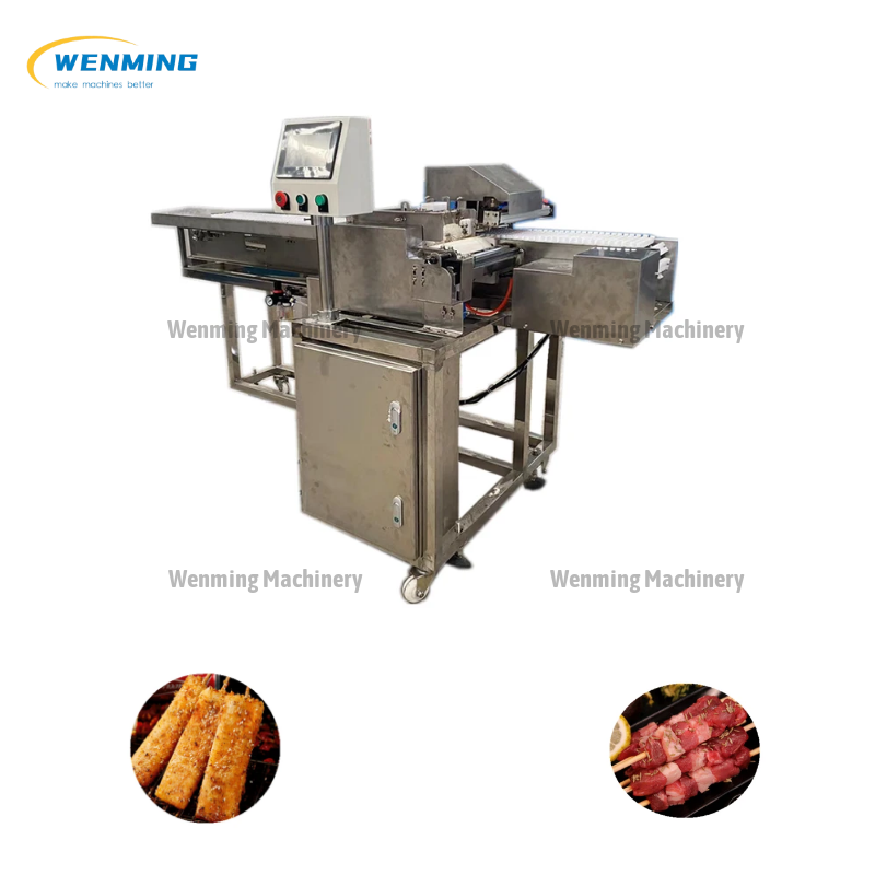 Shrimp Skewer Making Machine