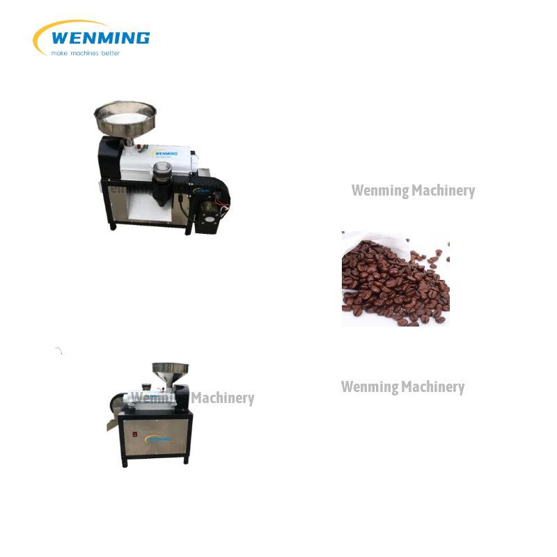 coffee cutting  peel machine