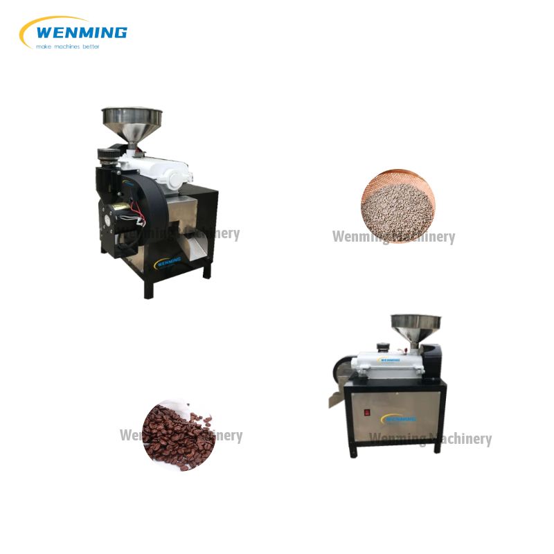 coffee cutting  peel machine