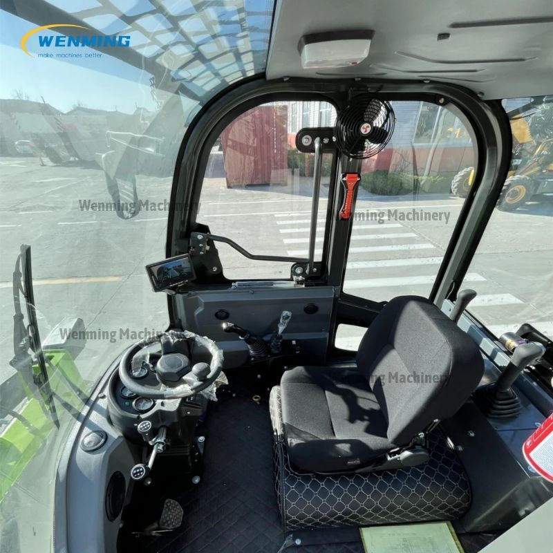 Backhoe and Loader Tractor