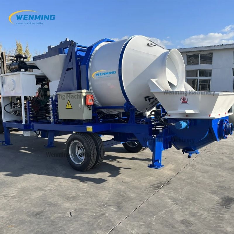 Diesel Concrete Mixer with Pump