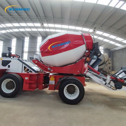 Self Loading Concrete Mixer