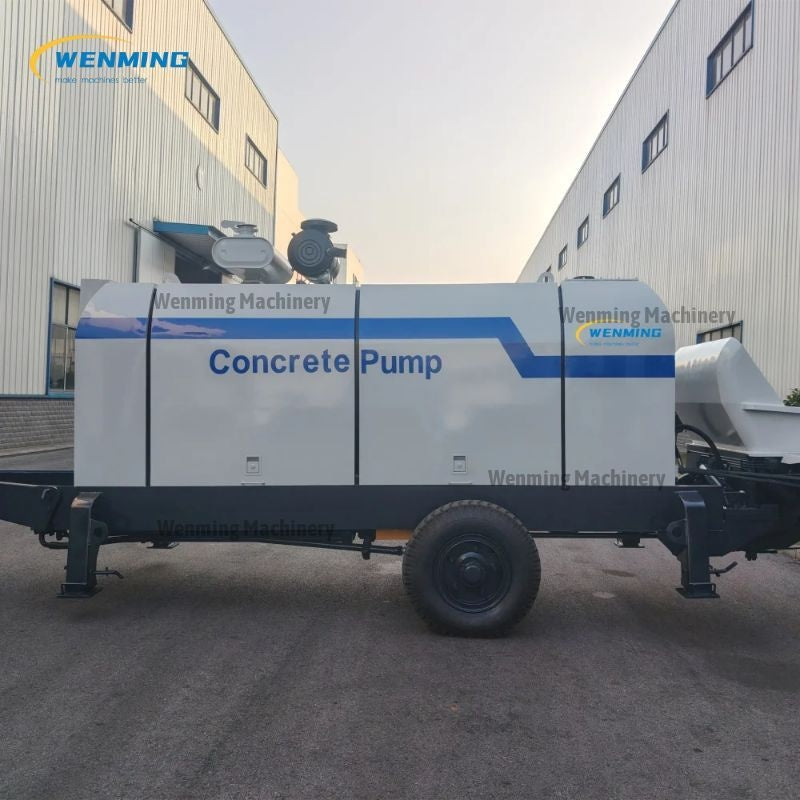Concrete Trailer Pump Price