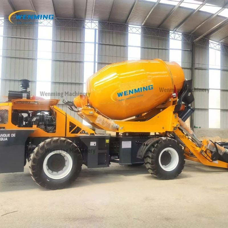 Self Loading Concrete Mixer