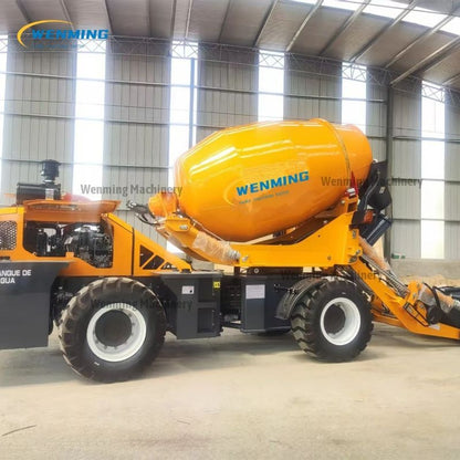 Self Loading Concrete Mixer
