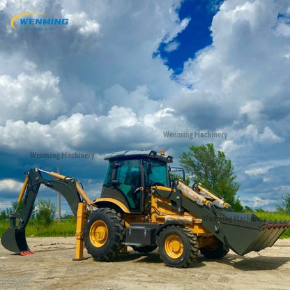 Backhoe and Loader