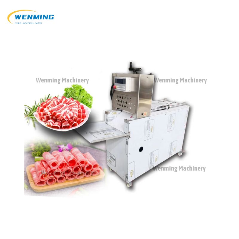 Frozen Meat Mutton Beef Roll Slicer 